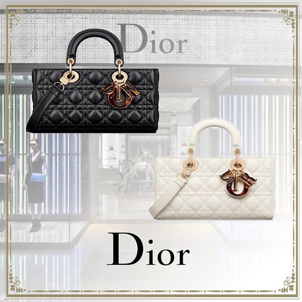 【ディオール Dior】D-JOY ハンドバッグ ミディアム 2色 M0540OPEH